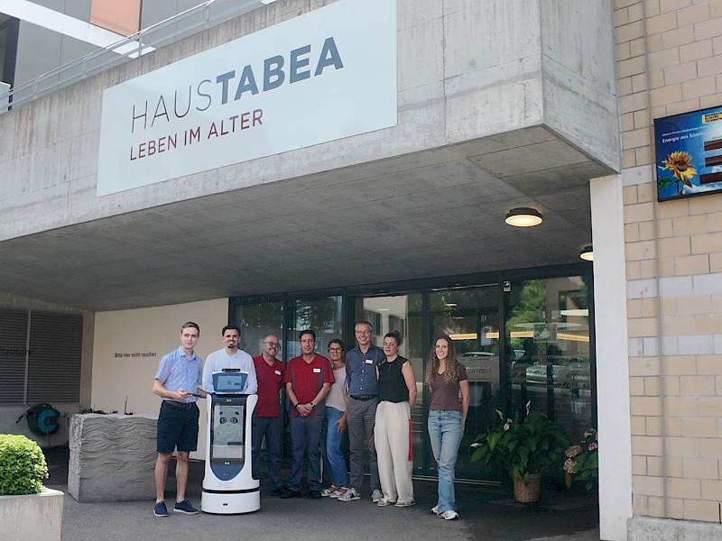 Serviceroboter im Einsatz bei uns